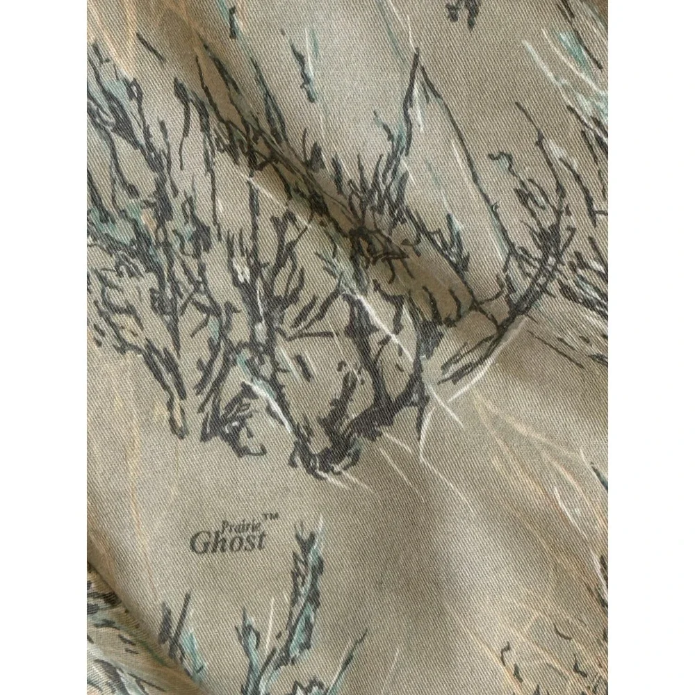 DUXBAK - Men's Hunting Jacket - Prairie Ghost Camo Insulated Hooded Bomber Large